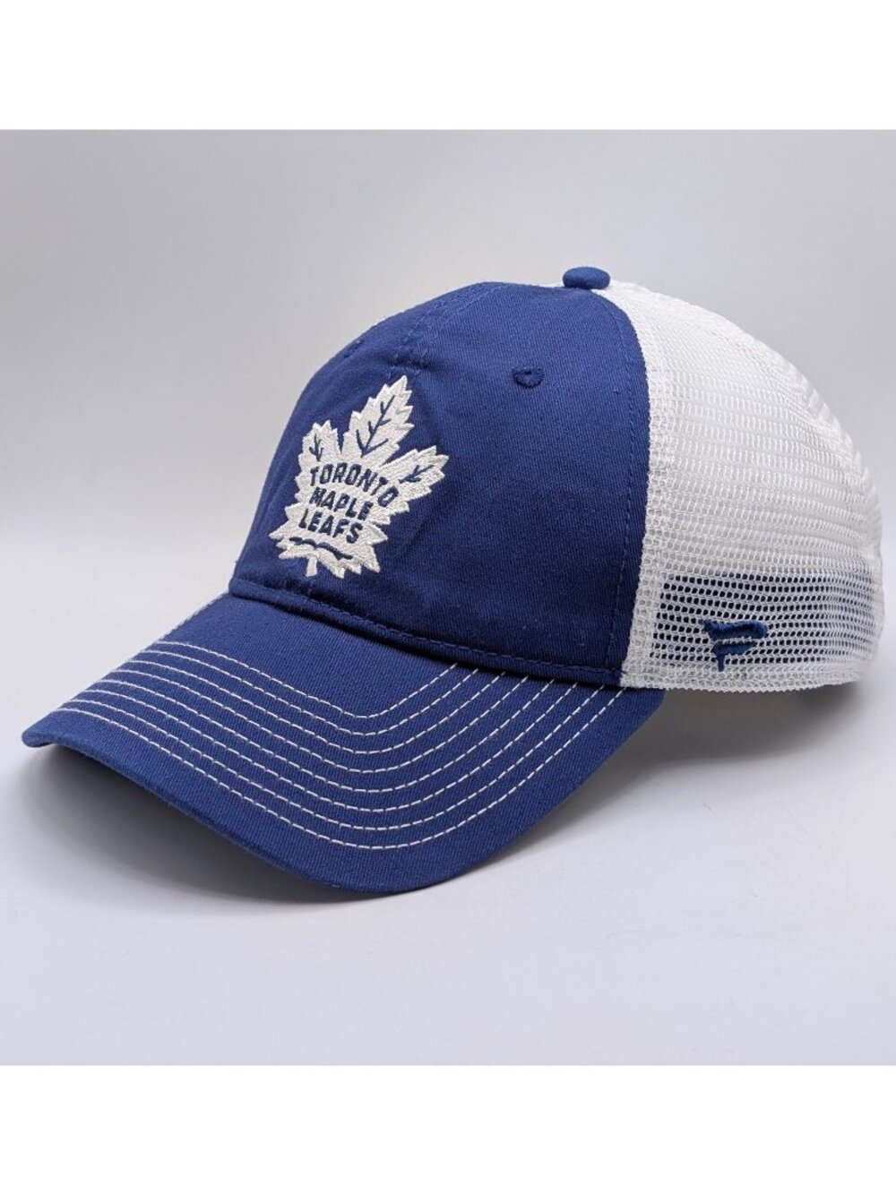 Fanatics Toronto Maple Leafs Hat NHL Hockey Blue White Snapback Trucker Cap